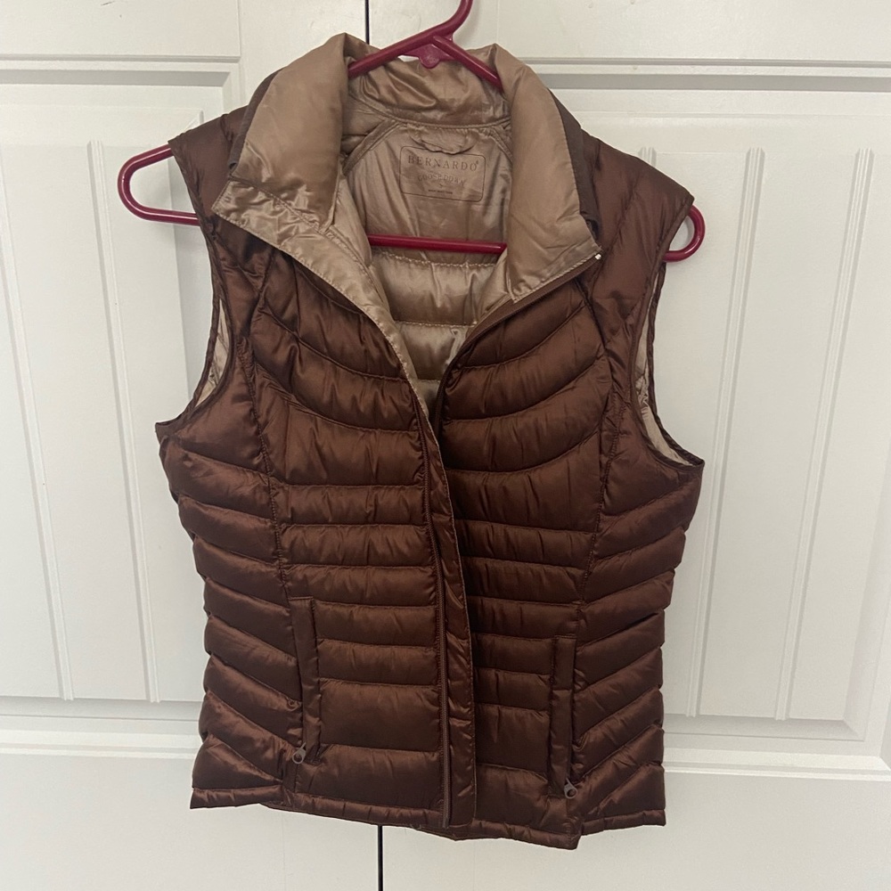 Brown vest